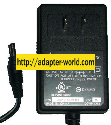 DELTA ELECTRONICS, INC. ADP-15GH B AC DC ADAPTER 5V 3A POWER SUP - Click Image to Close